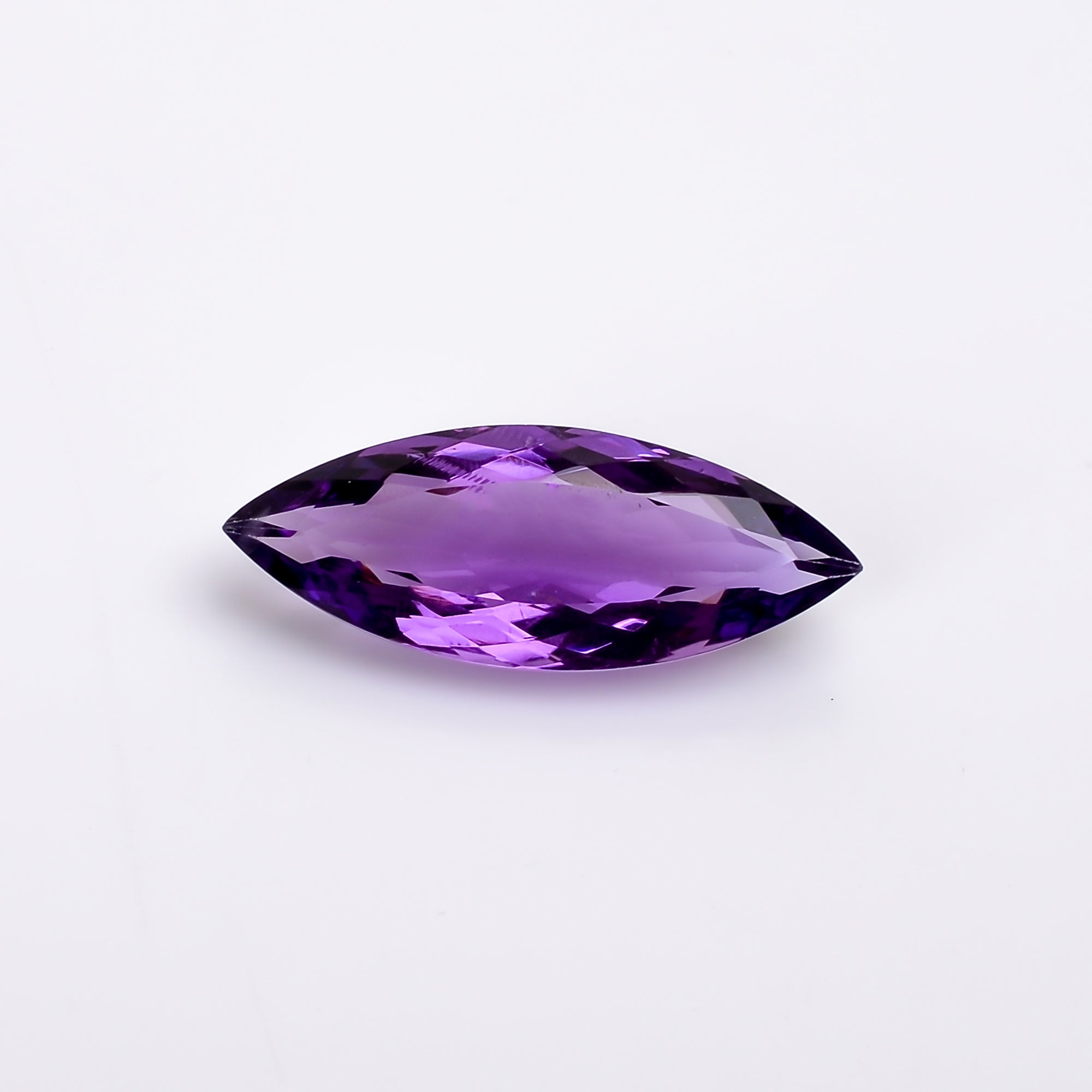 natural amethyst marquise shape cut stone loose gemstone